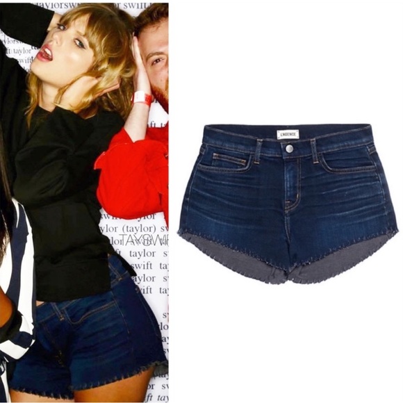 L'AGENCE Pants - NWOT L’Agence Zoe Perfect Fit Jean Shorts *New Dark*